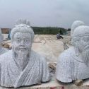 丽江 白麻花岗岩石材人物立体雕刻
