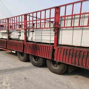 丽江 白麻荔枝面外墙干挂，工厂装车日常