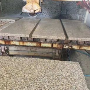 丽江 黄金麻荔枝面成品板加工