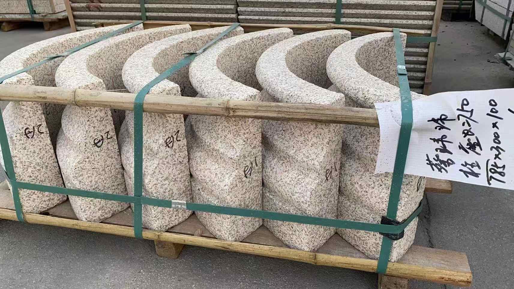 丽江 黄金麻异型加工-柱帽